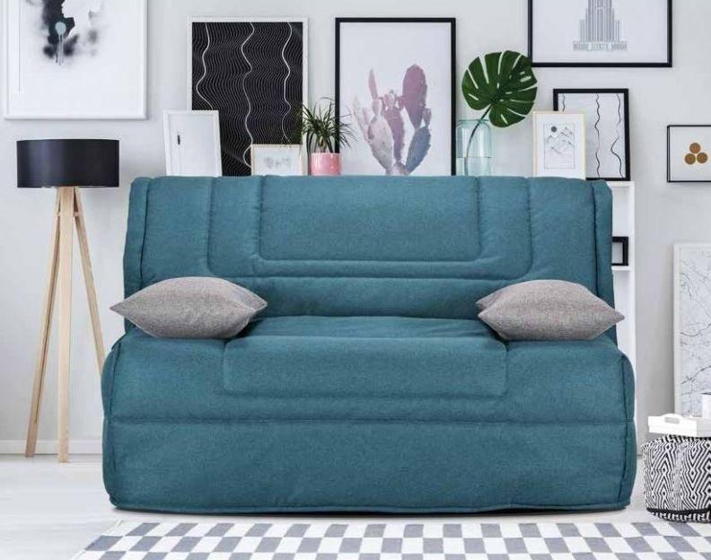 Banquette BZ Bortola convertible 140x190 cm - Matelas confort Bultex 12 cm - Fabrication française_1