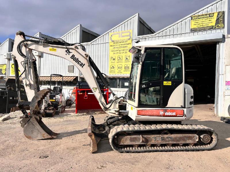 Bobcat 442B Pelle 7,5T avec pouce hydraulique_1