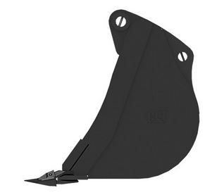 Godet d'excavation à l'arrière de la chargeuse pelleteuse - caterpillar finance france - extra-robuste - 408 mm (16 in), à claveter_1