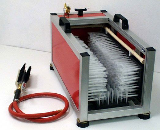 Lave-bottes portable - aluminium robuste avec brosses de nettoyage intégrées pour usage mobile_1