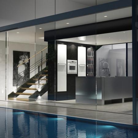 Plafonnier LED trimless NOK1T COB 12.80W 3000K blanc - 7144 - Marque INDELUZ_1