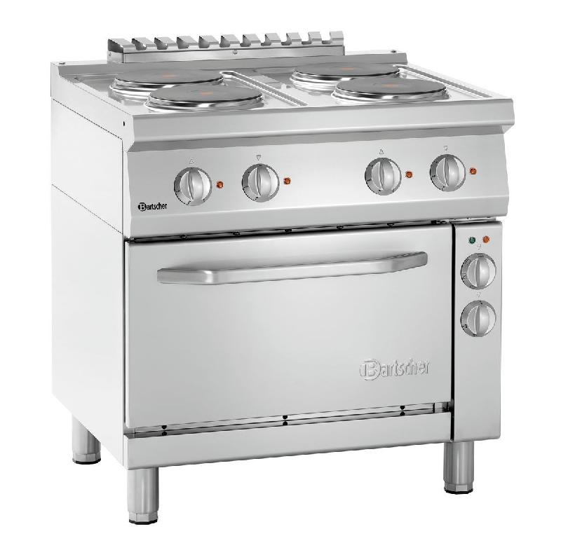 Plan de cuisson  él. 700, B800,  4PL, EBO 286225 Bartscher_1