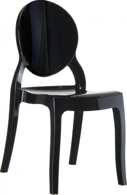 Lot de 6 chaises - Polycarbonate - Médaillon Elizabeth_1