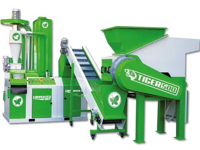 Copper ECO-300P - Broyeur granulateur compact pour câbles cuivre et aluminium - Production jusqu'à 300 kg/h_1