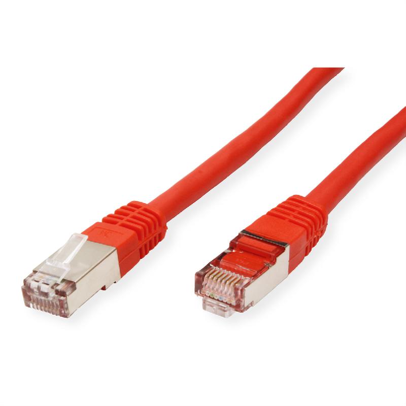 Cordon VALUE Cat.6 (Classe E) S/FTP (PiMF), rouge, 7 m_1
