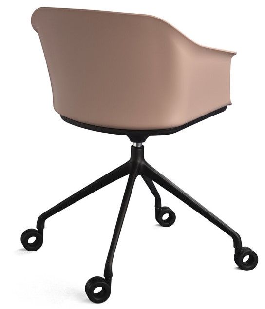 Moli swiveling - Chaise de bureau ergonomique avec placet d’assise en tissu - Sitis_1