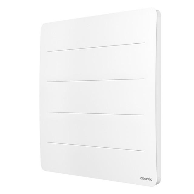 Radiateur connecté Nirvana Neo horizontal 1500W blanc - Atlantic - 529918_1