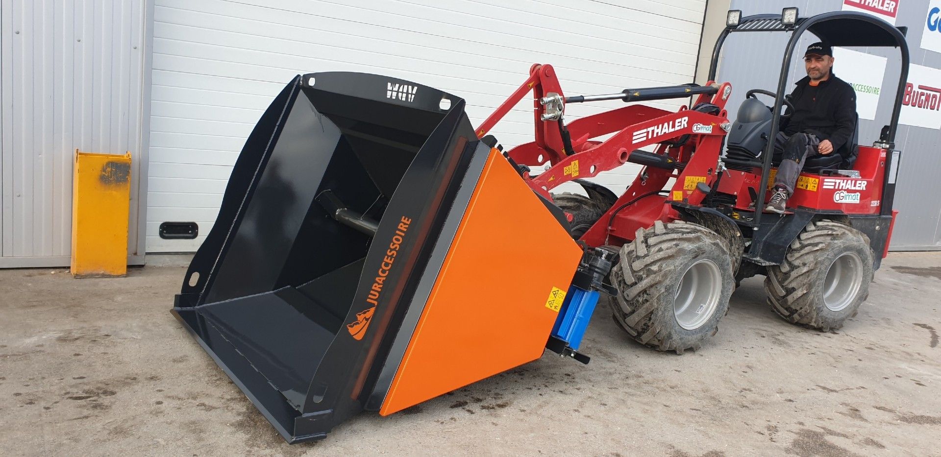 Bedding master pailleuse agricole - juraccessoire - pour valet de ferme_1