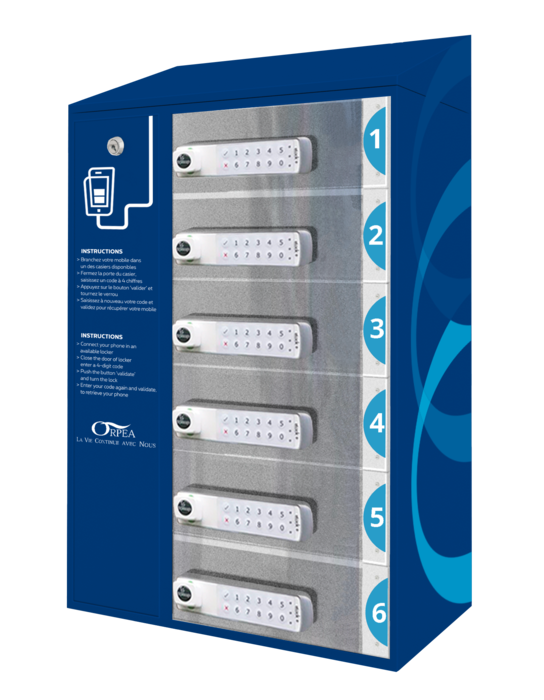 Borne de recharge téléphones portables, tablettes classic mini_2