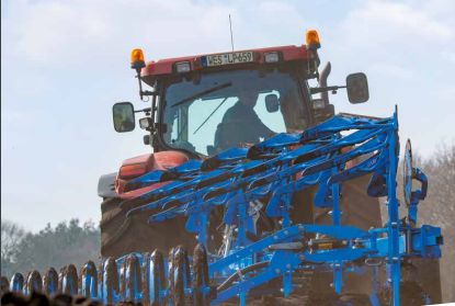 Juwel - Charrue agricole réversible Lemken - Dégagement entre corps 90, 100 ou 120 cm_1