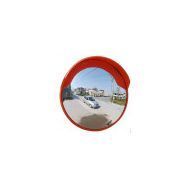 Mi45c - Miroir convexe panoramique routier 45 cm - Éclats antivols - Champ de vision 180° - Armature PVC_1