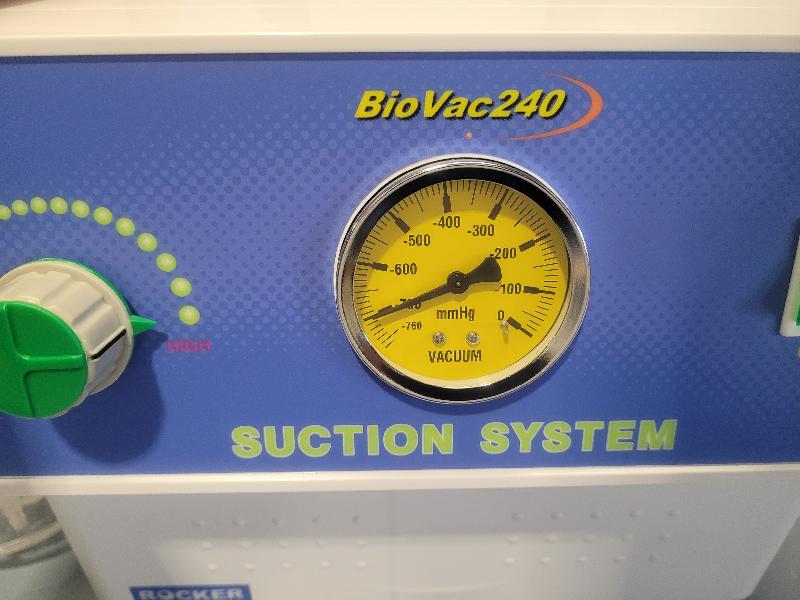 Système d'aspiration portable, pompe à vide ROCKER BIOVAC 240_1
