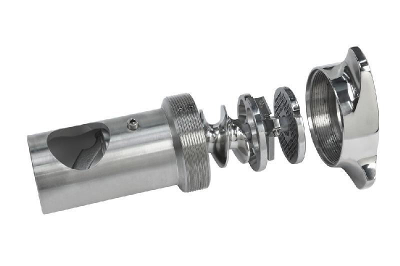 Top-114 - Hachoir professionnel en acier inoxydable - AK-Ramon - Production 1 000 kg/h - Système de coupe Unger_1