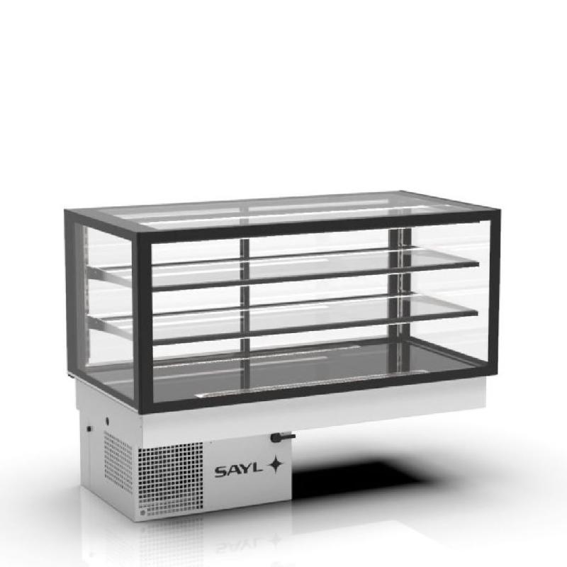 Vitrine réfrigérée INTEGRA Drop-In -  3 niveaux - 1200 mm - H515 mm | Sayl Barcelona_1