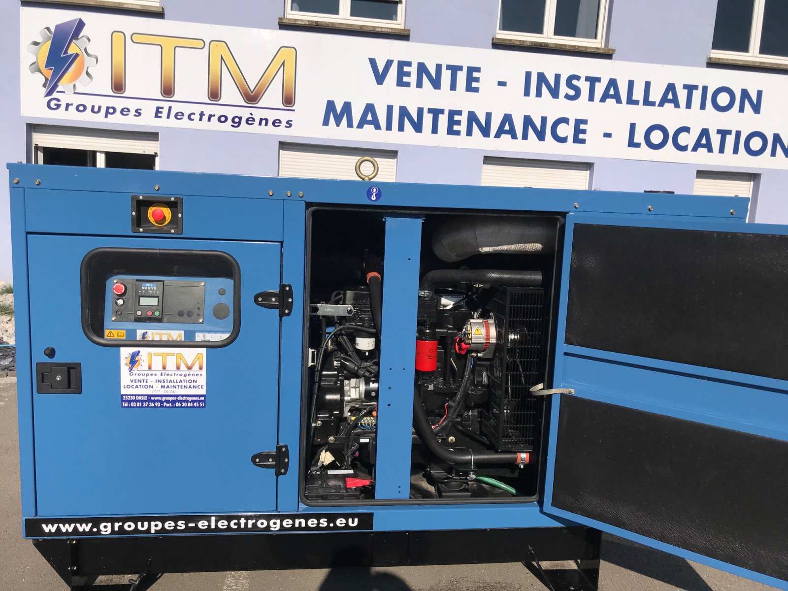 Groupe électrogène d'occasion - SDMO - 110 KVA_1