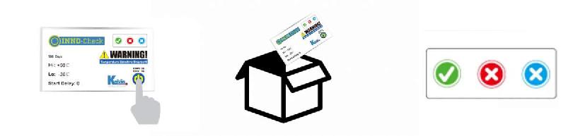 Innocheck - Indicateur de température électronique avec LED pour traçabilité de la chaîne du froid_1