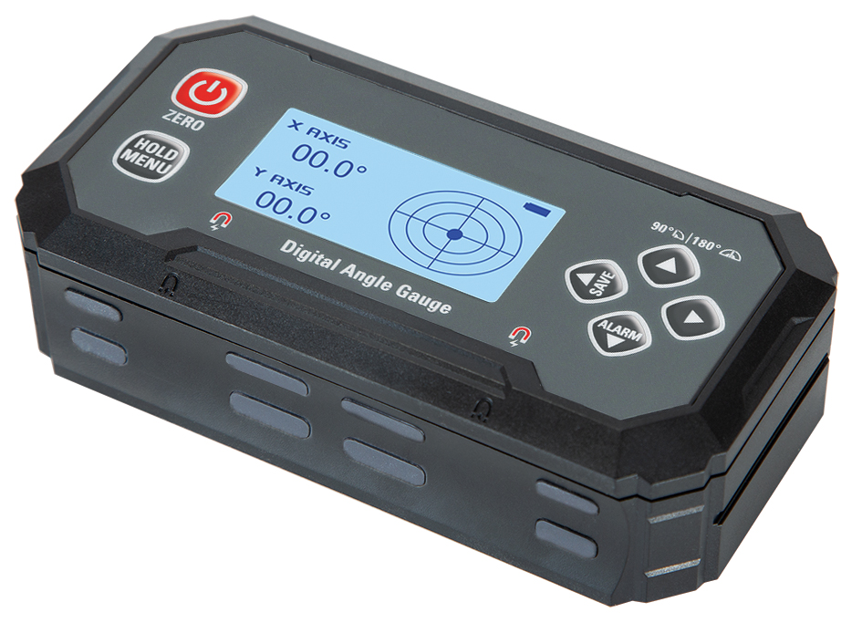 Rapporteur d'angle - Clinomètre digital avec niveau à bulle graphique - 8101SI_1