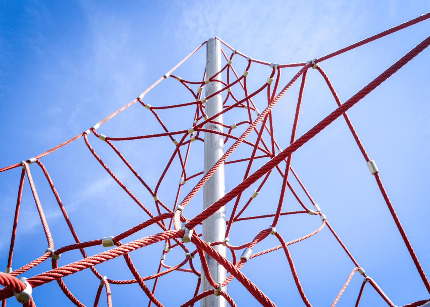 Structure pour aire de jeux Spider-Net 4 - Filets tridimensionnels en acier inoxydable et cordes anti-vandalisme_1