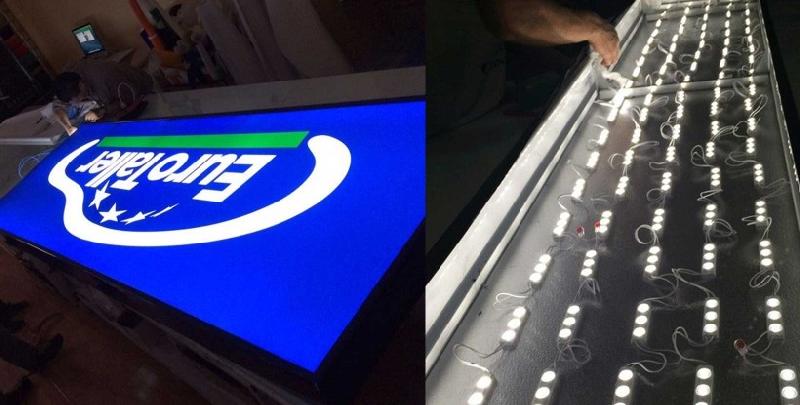 Caisson lumineux LED personnalisé - Économique et facile à installer_1