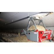 Dérouleuses pailleuses suspendues - Galonnier - Jusqu'à 1,80 m de diamètre - Pour balles rondes et tous fourrages_1