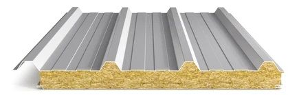 Panneau sandwich couverture acier/acier Laine de roche à destination des établissements recevant du public (ERP)_1