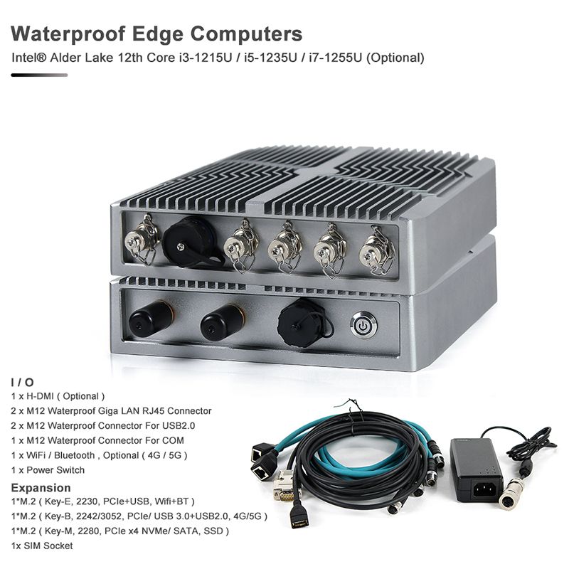 PC industriel embarqué étanche SmartPanel - Coque en alliage d'aluminium - Fanless - Monolith-6000_1