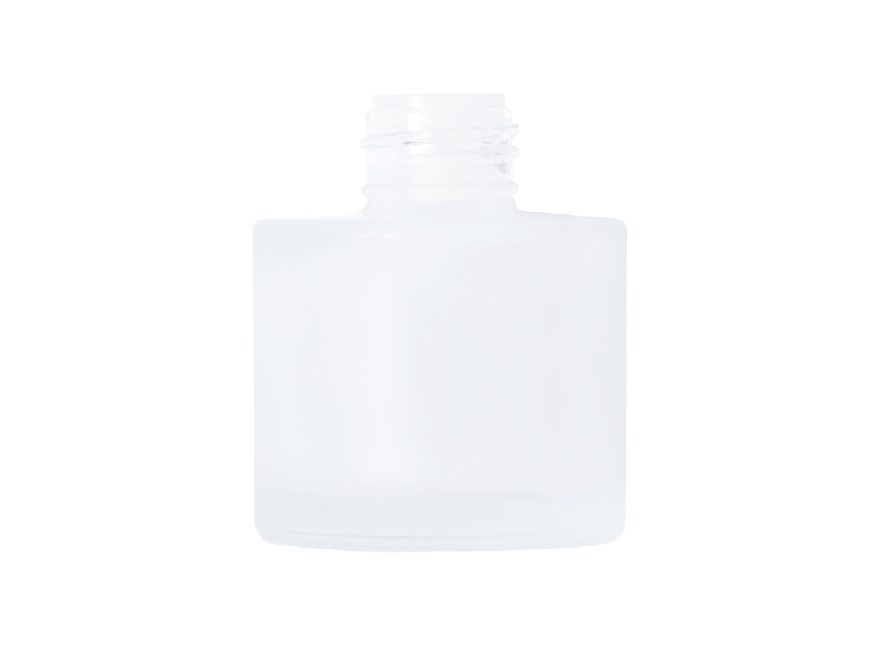 Diffuseur de parfum - flacon en verre et plateau en bois - 40 ml parfum lavande_1