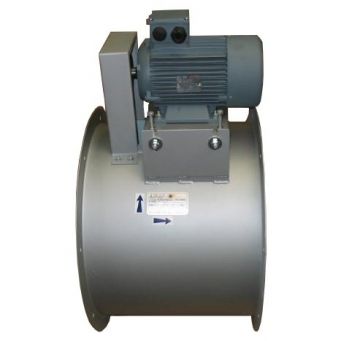 Ventilateur axial HD et HD-HT - Airap - Débit jusqu'à 170000m3/h - Diamètre 300 à 1600mm - Température max 600°C_1