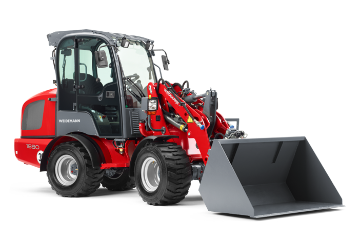Mini-chargeuse 3.4t - Weidemann 1880 - compacte et haute performance_1