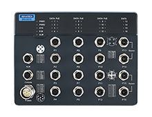 Switch Ethernet EN 50155 12 ports managés - EKI-9516E-8GMPW-AE - Boîtier aluminium IP67 pour applications ferroviaires_1