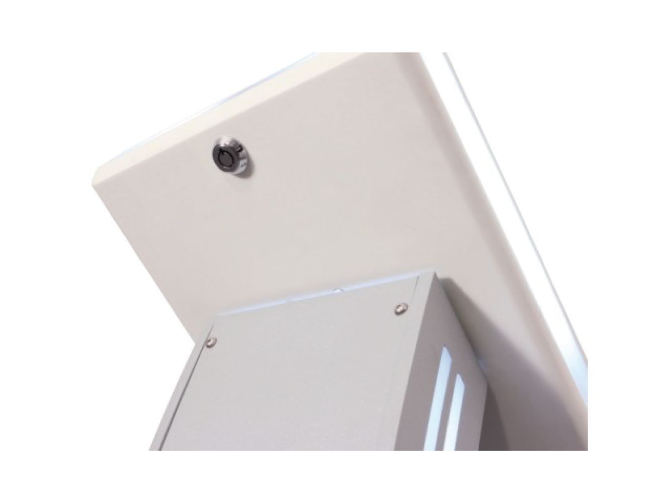 Borne interactive helpdesk - personnalisable - compatible tablettes 8 à 13 pouces - Exia_1