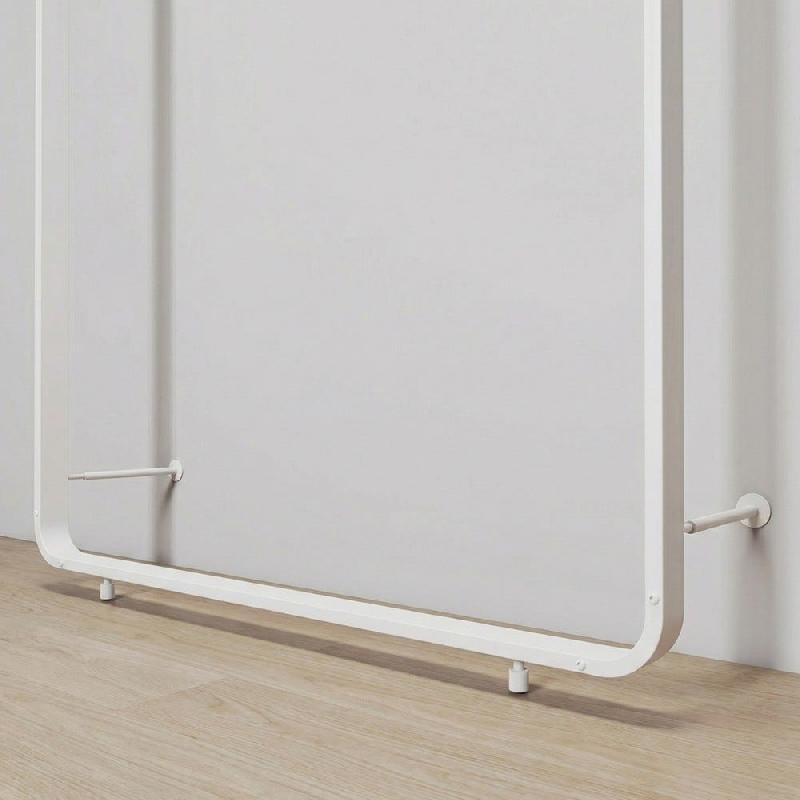 Cadre tube 60x20mm angle rond Pas 36 mm L1250xH3000mm - blanc_1