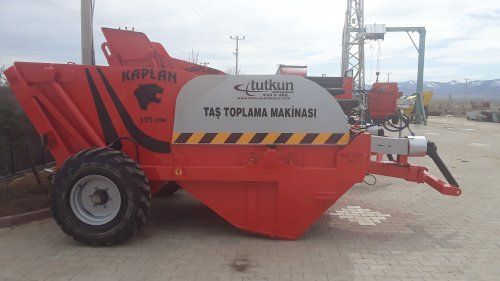 Épierreuse Kaplan 140 type verger - Tutkun Kardesler - profondeur de travail 20-55 cm - largeur 200 cm_1