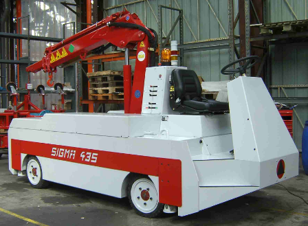 Grues de maintenance articulées - Rotation totale 360° - Sigma 43S_1
