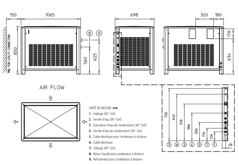 MF 66 ASR - Machine à glace en supergrains - Scotsman - 1150 kg/24 h - Finition inox_1