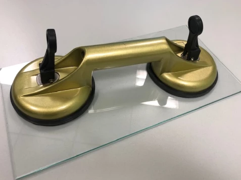 Ventouse aluminium 2 têtes - Capacité 60 kg - Référence PG21003 - Diamètre 120 mm_1