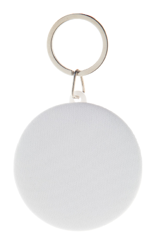 Porte-clés RPET - bouton à épingle en microfibre avec impression quadri - minimum 100 pièces_1