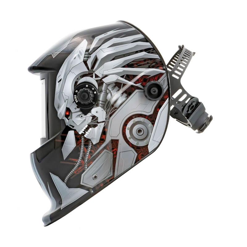 Cagoule de soudage lcd venus 9/13g iron - true color - GYS_1