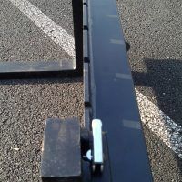 Fourches à palettes 2 t - longueur 1200 mm - attelage euro, mailleux, merlo, jcb, manitou, faucheux_1