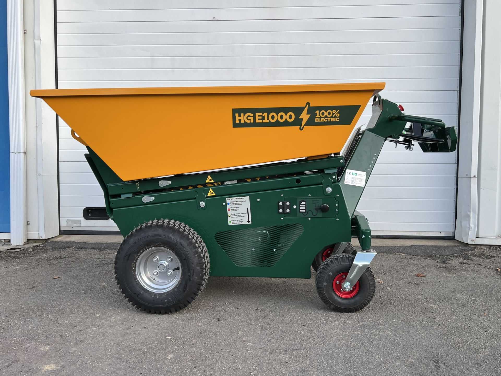 Mini dumper électrique batterie lithium_0