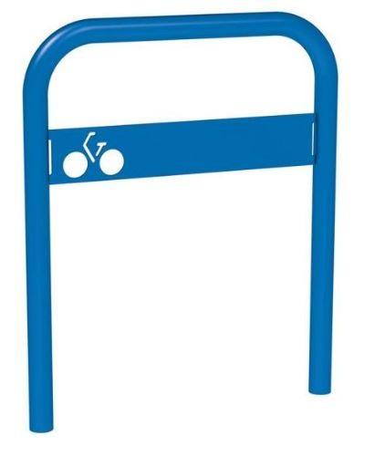 Arceau pour vélos - Hauteur 850mm - Largeur 700mm - Structure en acier Ø 50mm - Lot de 3 - Fixation par scellement ou platines - Finition galva ou peint - Fabrication Française_1