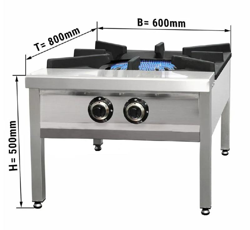 Réchaud à gaz sur pieds 2 brûleurs (27 kw)_1