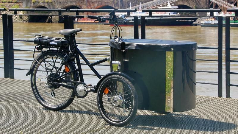 Triporteur électrique Nihola Cargo XL Pro - Moteur Bafang 250W - Batterie Lithium-Ion 450Wh_1