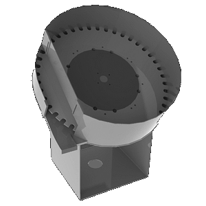 Bols rotatifs centrifuges - TAD - fabrication en acier inoxydable, aluminium et polyéthylène, cadence jusqu'à 25 000 pièces/heure_1