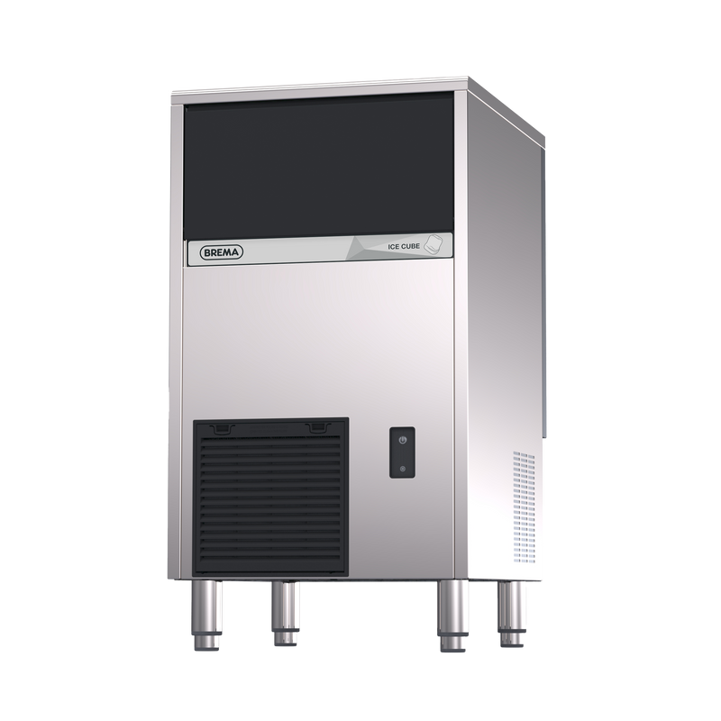 Machine à glaçons pleins BQUBE 48kg/24h réserve 25kg condenseur air Brema_1