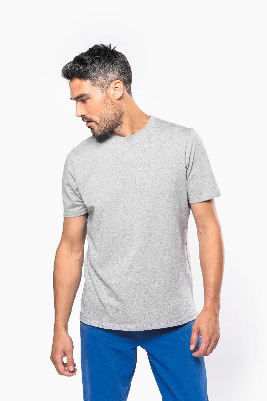 T-shirt col rond manches courtes unisexe - 100% coton peigné - Kariban Réf: K3036_1