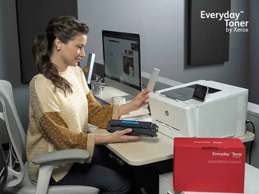 Toner Everyday¢ _OEM_NAME_ Jaune de Xerox compatible avec HP 216A (W2412A), Capacité standard_1