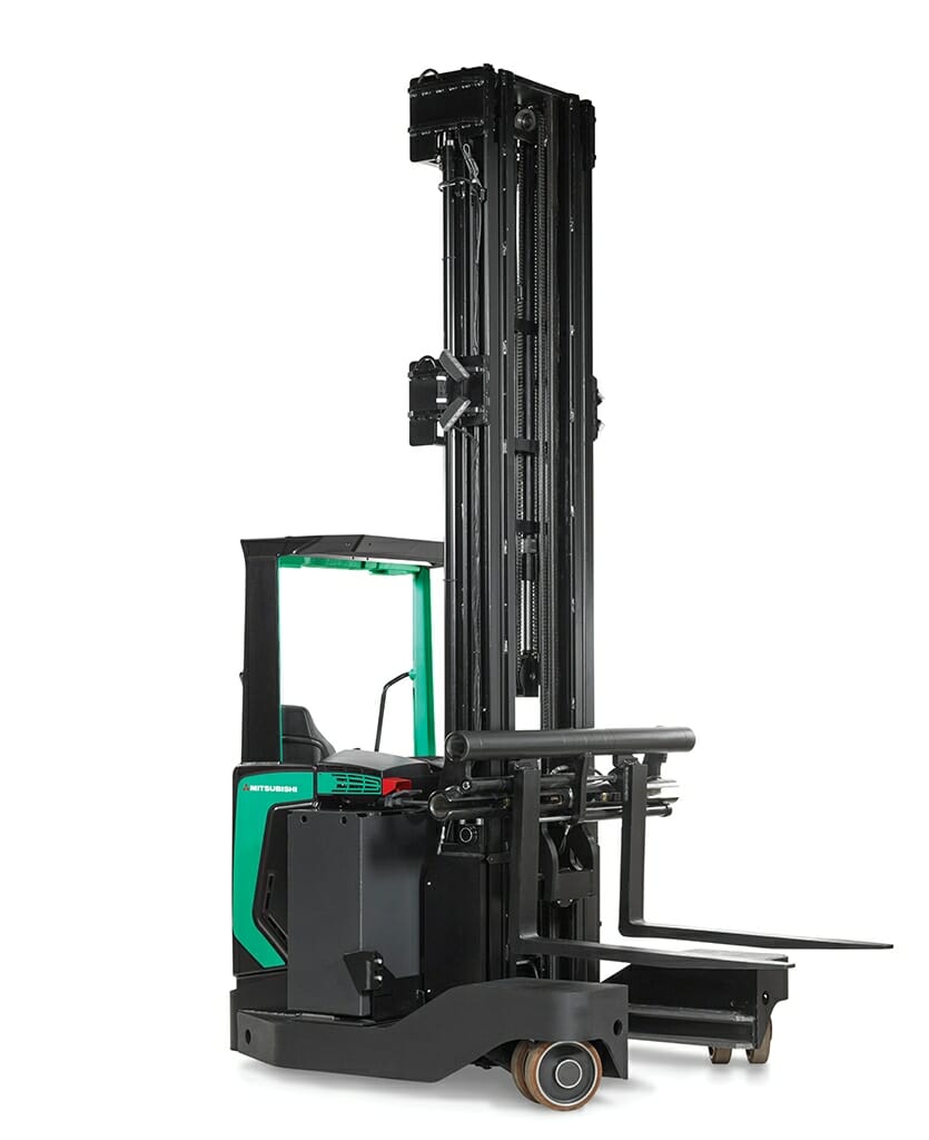 Chariot à mât rétractable multidirectionnel RBM20-25K - SENSiA EX Mitsubishi - 2.5T - Levée jusqu'à 10.8M_1