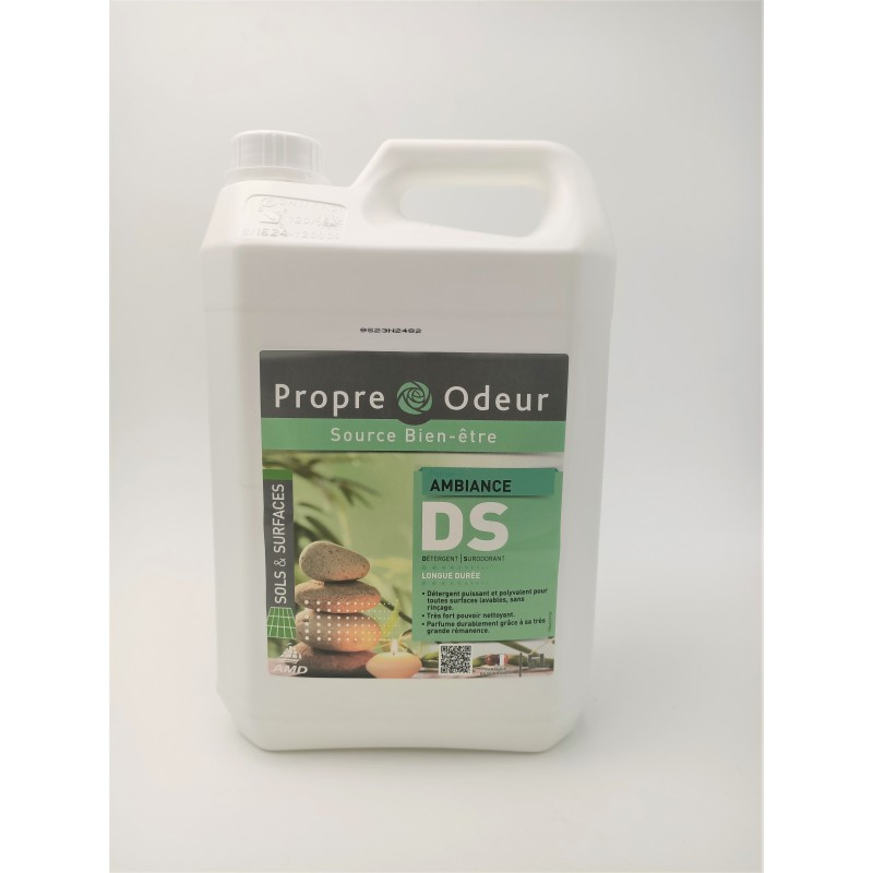Ds5 detergent surodorant tres concentre toutes surfaces ph:7 propre odeur parfum ambiance bidon de 5l_1
