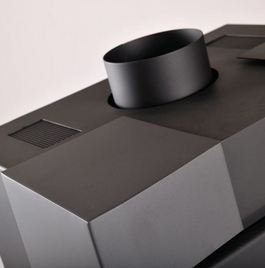 Espo Maestro 9 kW - Poêle à bois performant et design avec haut rendement thermique_1